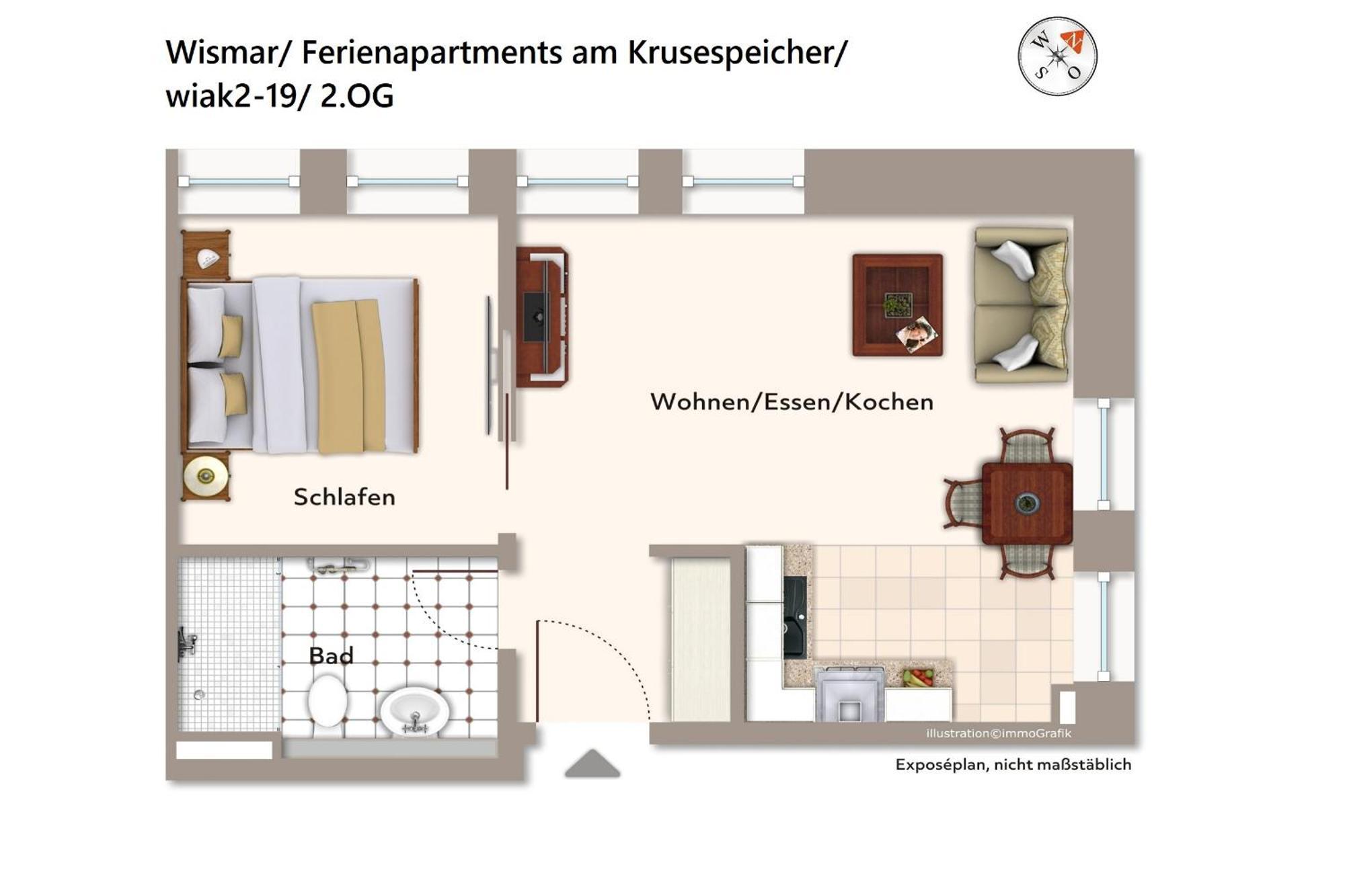 Ferienapartments Am Krusespeicher Ferienapartments Am Krusespeicher 2-19 Wismar Bagian luar foto
